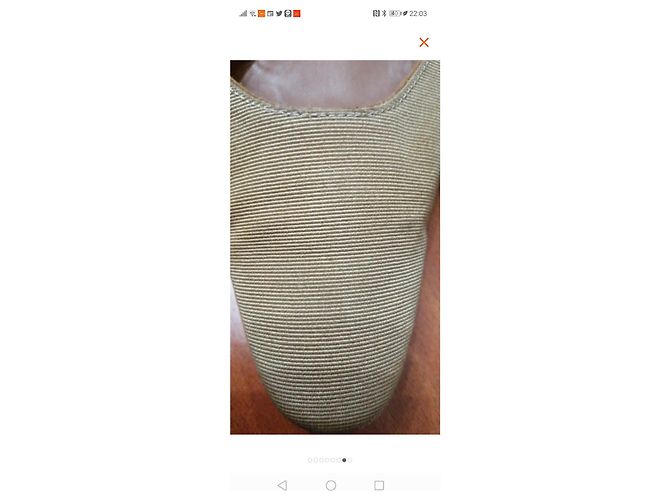 Giorgio Armani Pumps mit niedrigem Absatz Beige - Ansicht 3