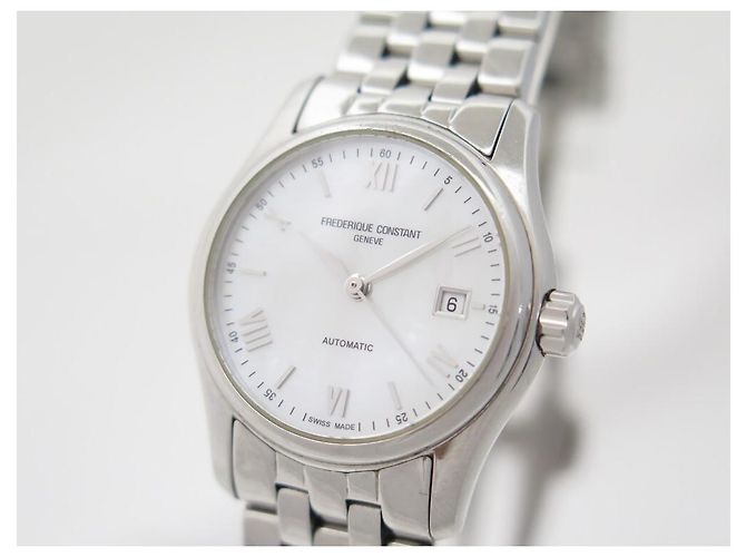 RELOJ FREDERIQUE CONSTANT CLASSICS 303X1segundo3/6 27 RELOJ AUTOMÁTICO MM CON MADRE DE PERLA Plata - vista 2