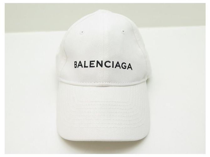 NEUE BALENCIAGA ARCHETYPE CAP 2017 WEIßE BAUMWOLLE WEIßE KAPPE - Ansicht 2