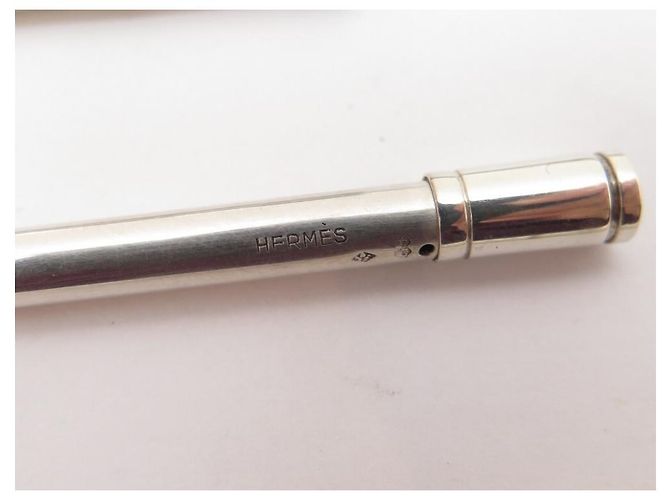 Hermès molto 3 HERMES MINI PEN PER AGENDA IN ARGENTO STERLING MINING PENNA A SFERA - vista 3