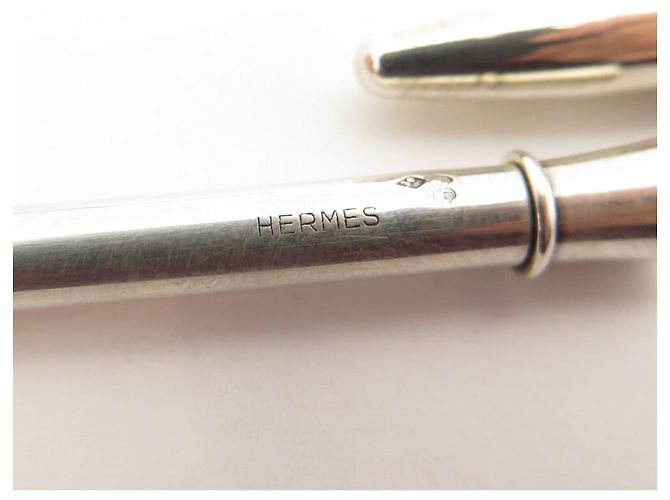 Hermès molto 3 HERMES MINI PEN PER AGENDA IN ARGENTO STERLING MINING PENNA A SFERA - vista 5