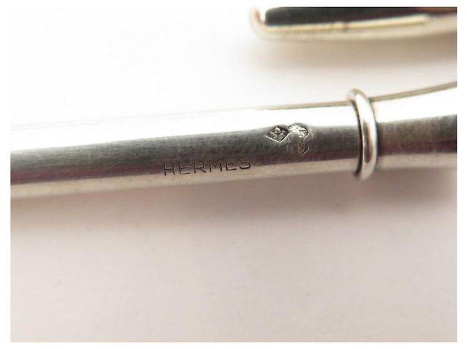 Hermès molto 3 HERMES MINI PEN PER AGENDA IN ARGENTO STERLING MINING PENNA A SFERA - vista 6