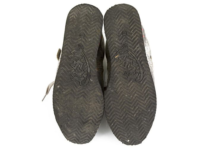Ash Baskets en cuir gris cendré motif peau de serpent à bordure rose Baskets compensées Chaussures 40 - vue 3