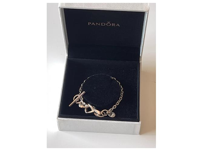 Pandora Bracciale annodato a cuore Argento - vista 3