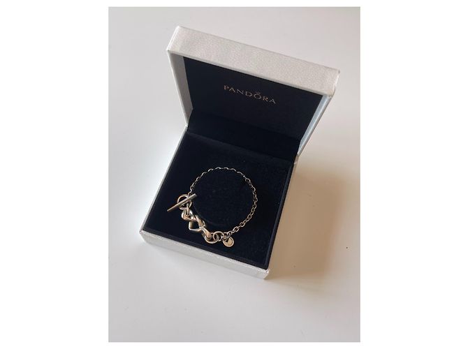Pandora Bracciale annodato a cuore Argento - vista 5