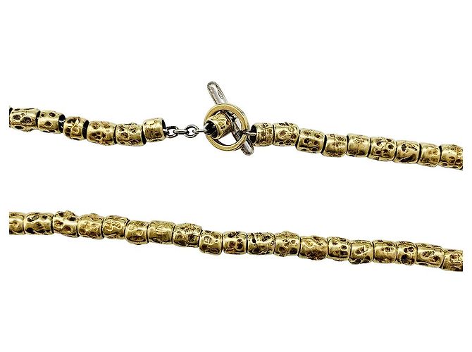 Dodo Pomellato Collar Dodo, "Granelli", oro amarillo y plata. - vista 4