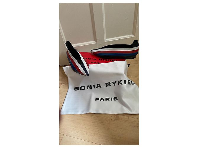 Ballerine Sonia Rykiel in pelle multicolore - vista 4