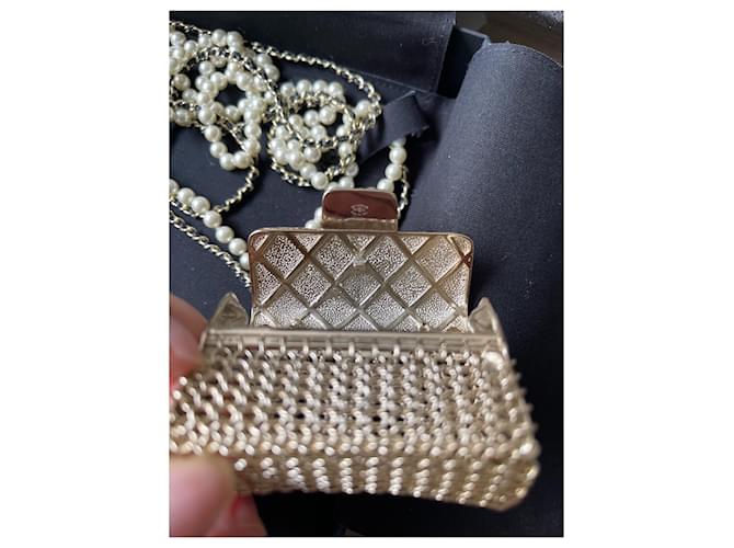 Cambon Rara collana lunga Chanel 2021 Silver hardware - vista 7