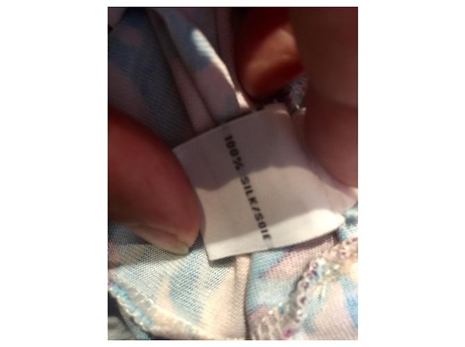 Diane Von Furstenberg Vestido cruzado de seda Mindy de DvF Multicolor - vista 7