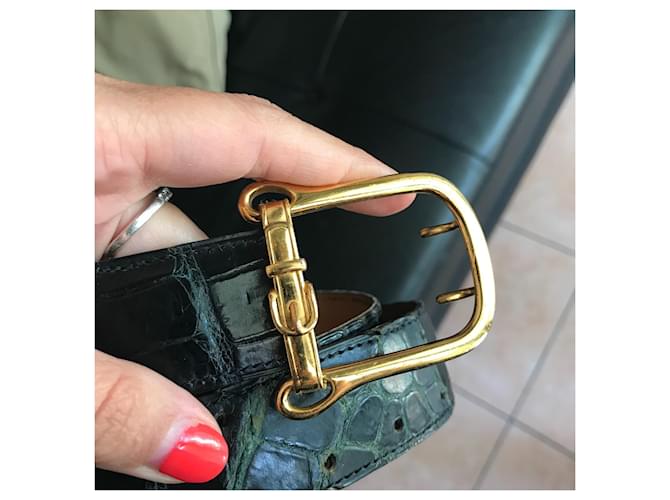 Hermès Belts Dark green - view 2