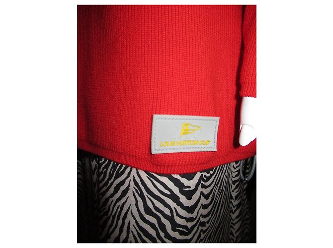 Jersey Louis Vuitton CUP 2000 de lana rojo Roja - vista 4