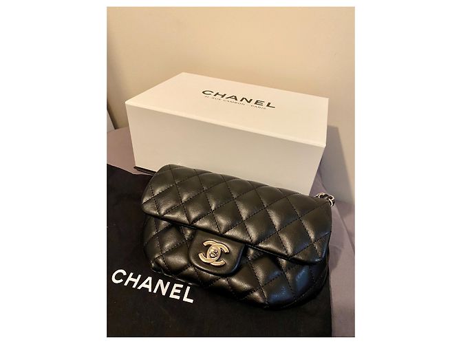 Girl Chanel Uniform 21S Schwarz Silber Hardware - Ansicht 4