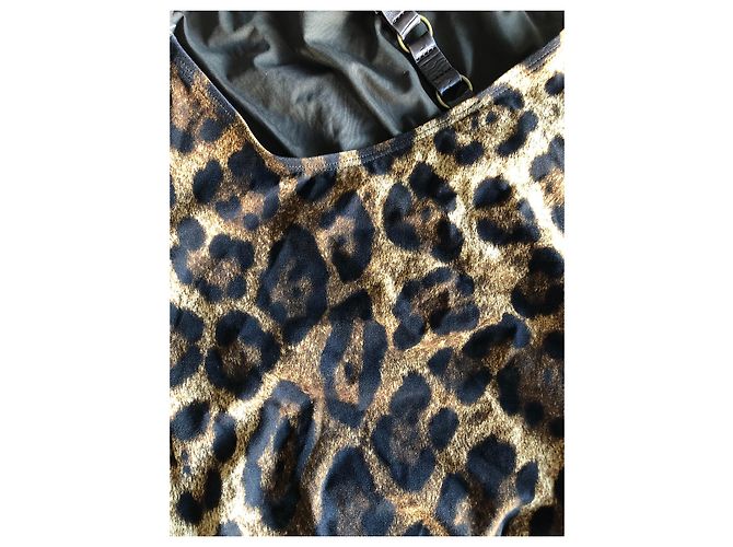 Michael Kors Einteiliger Badeanzug Leopardenmuster Leopardenprint - Ansicht 4