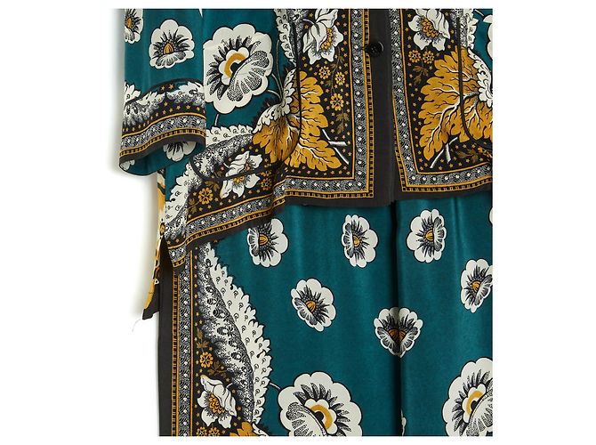 Valentino CAMISA Y PANTALÓN DE SARGA ESTAMPADA FR40/42 - vista 4