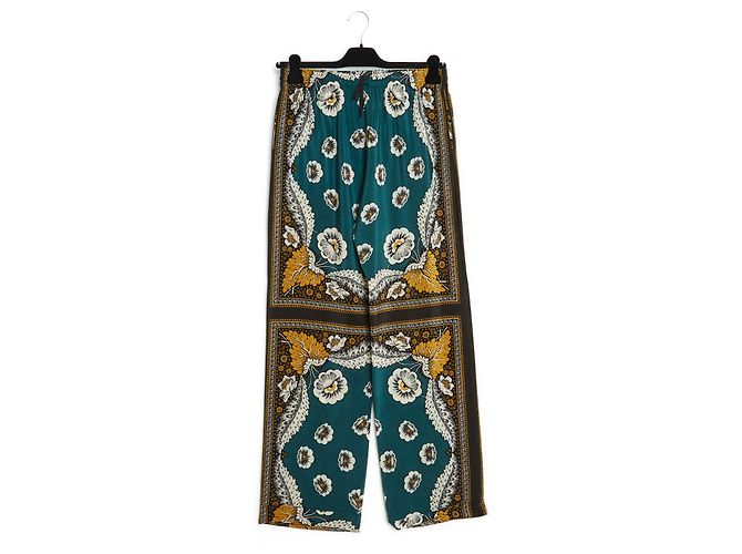 Valentino CAMISA Y PANTALÓN DE SARGA ESTAMPADA FR40/42 - vista 9