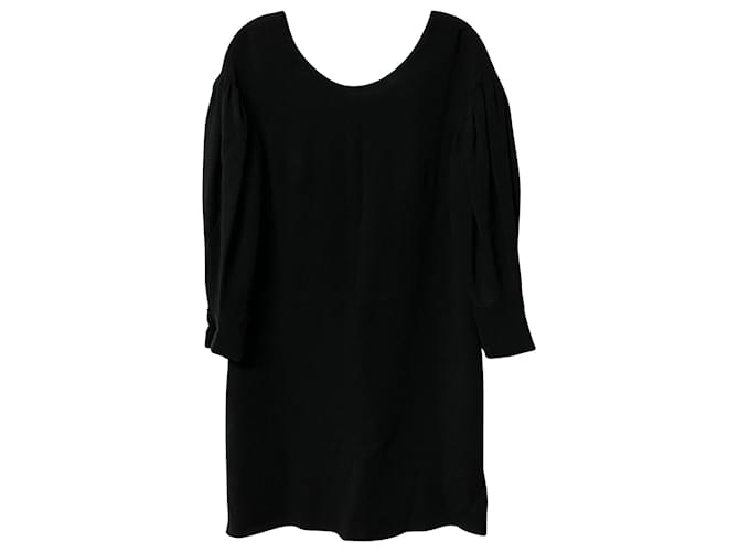 Simone Rocha Abito grembiule oversize Nero - vista 4
