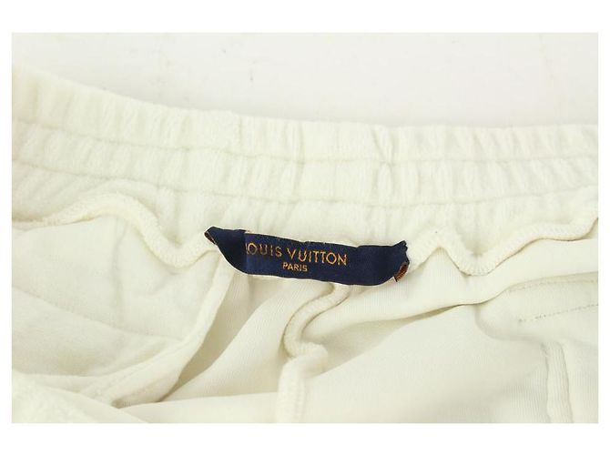 Louis Vuitton Virgil Abloh Off-White Multi PocketMonogramm Velour Cargohose - Ansicht 11