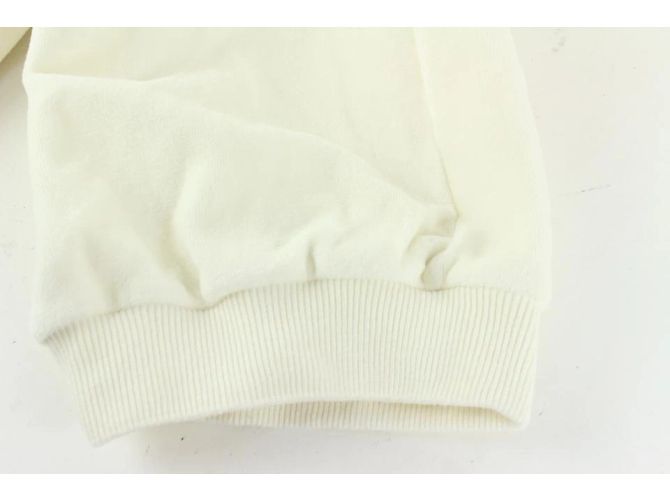 Louis Vuitton Virgil Abloh Off-White Multi PocketMonogramm Velour Cargohose - Ansicht 4