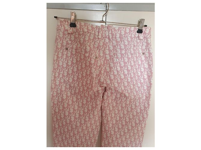Dior Flared Pants with Sequins Cotton Multiple colors - view 6