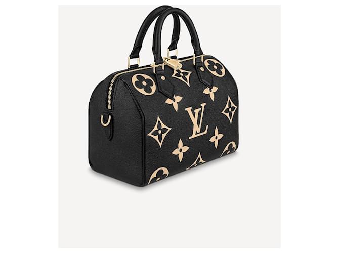 Louis Vuitton LV speedy 25 new Nero - vista 3