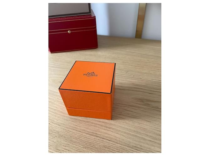 Hermès Croisette Ring aus Silber Silber Hardware - Ansicht 8