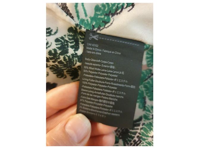 Maison Scotch Wolljacke mit Lederbesatz - Ansicht 4
