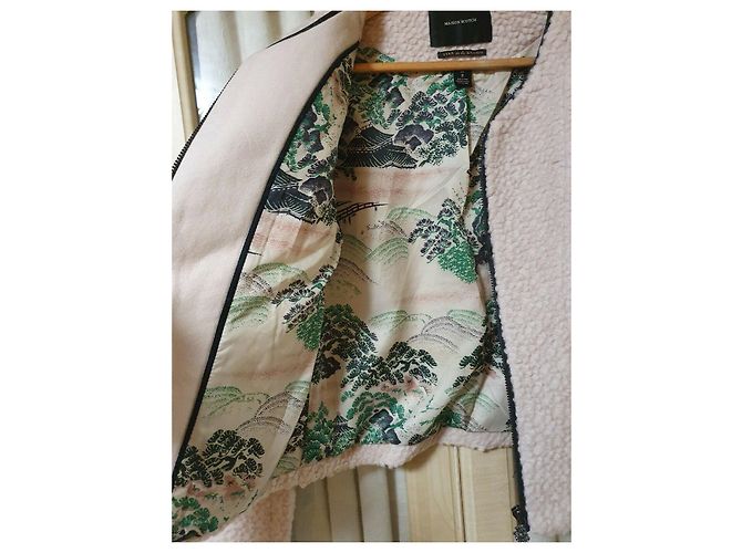 Maison Scotch Wolljacke mit Lederbesatz - Ansicht 7