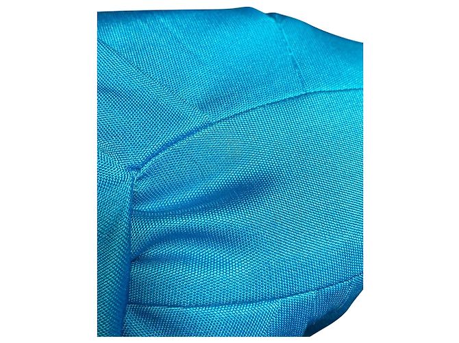 Vestido Issa London Blue Silk Drape Belt Azul - vista 8