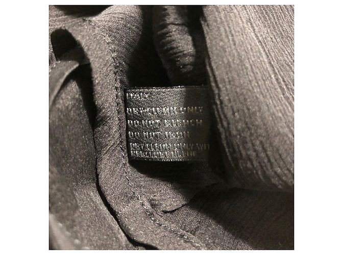 [Gebraucht] PRADA Kurzarmhemd Bluse Durchsichtig schwarz - Ansicht 5
