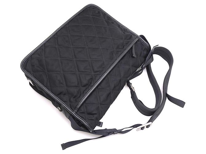[Usato] Prada PRADA 2VD793 Borsa messenger Trapunta diagonale Nylon NERO Nero / 058969 - vista 4
