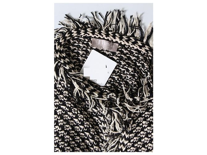Autre Marque Thomas Rath Strickjacke Ecru und Schwarz - Ansicht 3