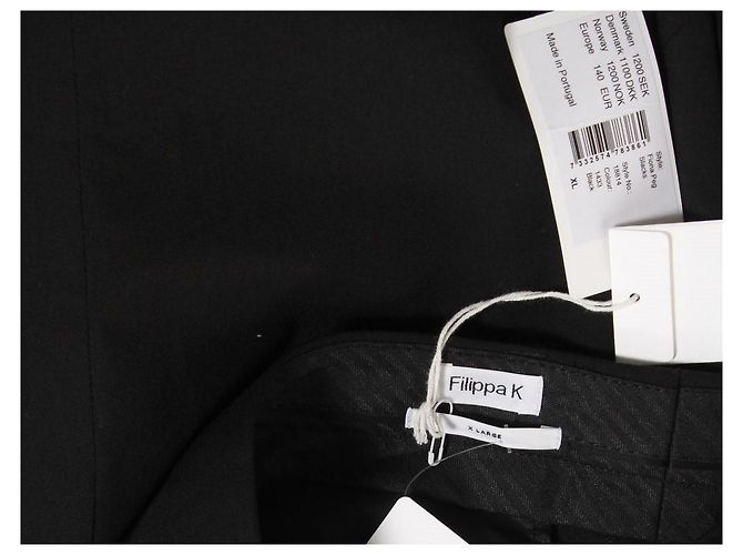 Filippa K Hose Schwarz XL - Ansicht 3