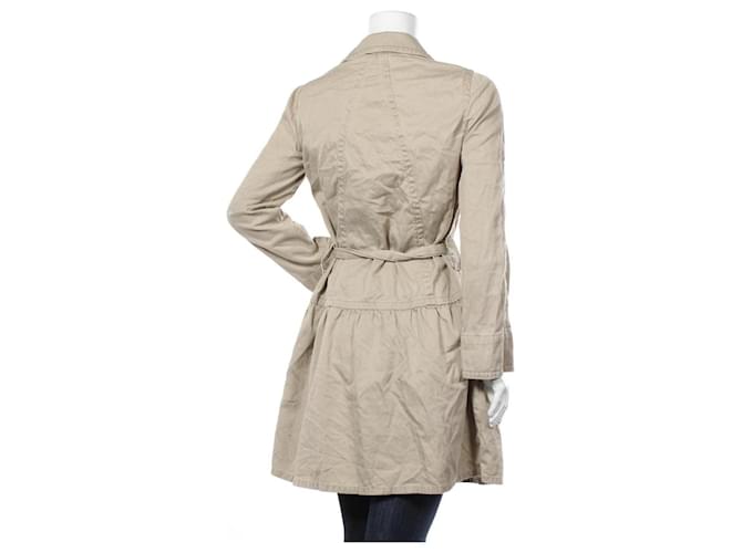 Trench Marc Jacobs Beige in Cotone M - vista 2