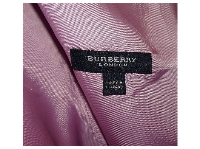 BURBERRY ABITO IN CASHMERE E ANGORA Lavanda - vista 3