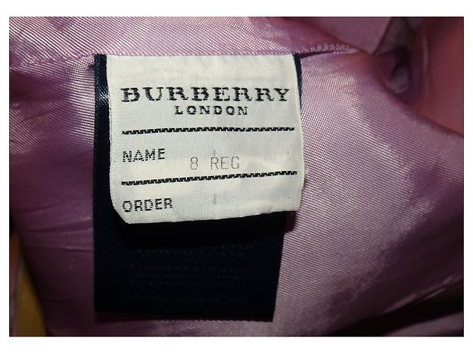 BURBERRY ABITO IN CASHMERE E ANGORA Lavanda - vista 4