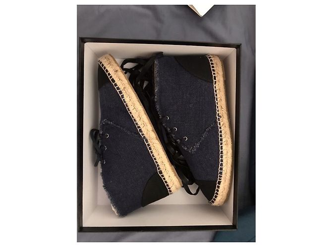 Chanel t espadrilles42 Marineblau - Ansicht 2