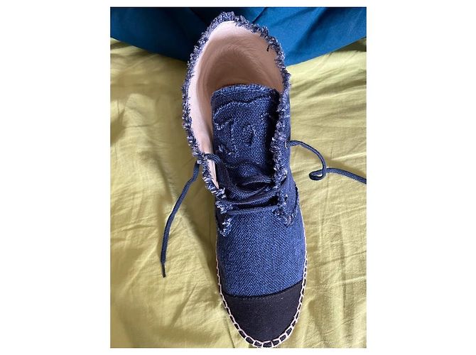 Chanel t espadrilles42 Marineblau - Ansicht 3