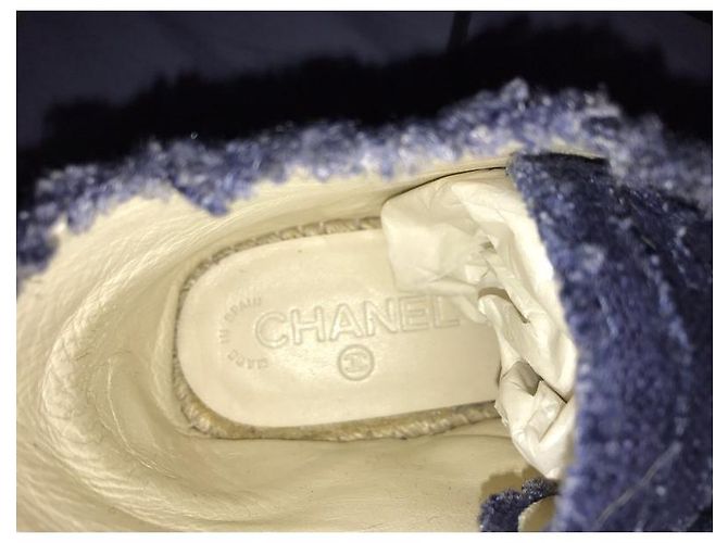 Chanel t espadrilles42 Marineblau - Ansicht 4