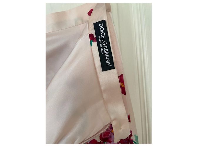 Falda lápiz floral Dolce & Gabbana de viscosa Talla 40 Multicolor - vista 6