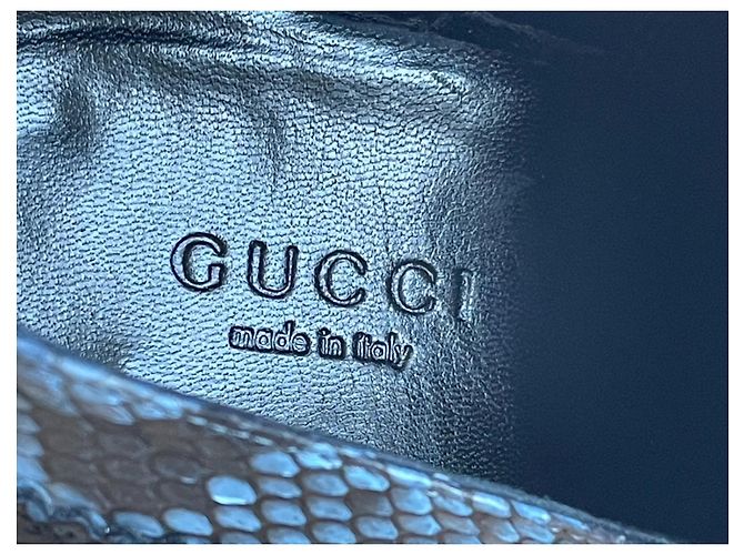 Gucci Gia Schnürschuhe aus Pythonleder 35.5 Mehrfarben - Ansicht 4