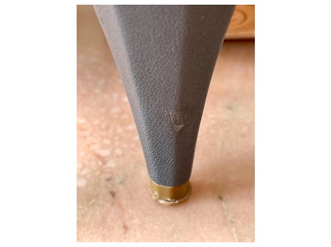 Sandali Chanel in pelle grigio scuro 36.5 Grigio antracite - vista 4