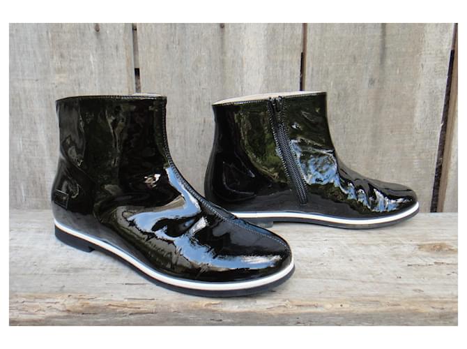 Botines Dior p 35 Negro - vista 4