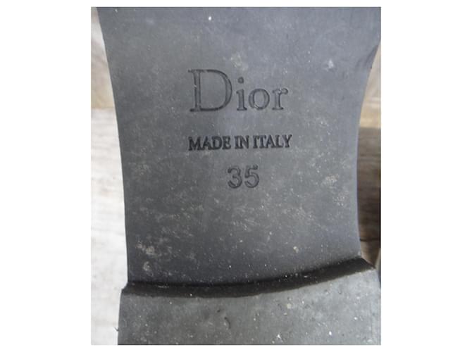 Botines Dior p 35 Negro - vista 8