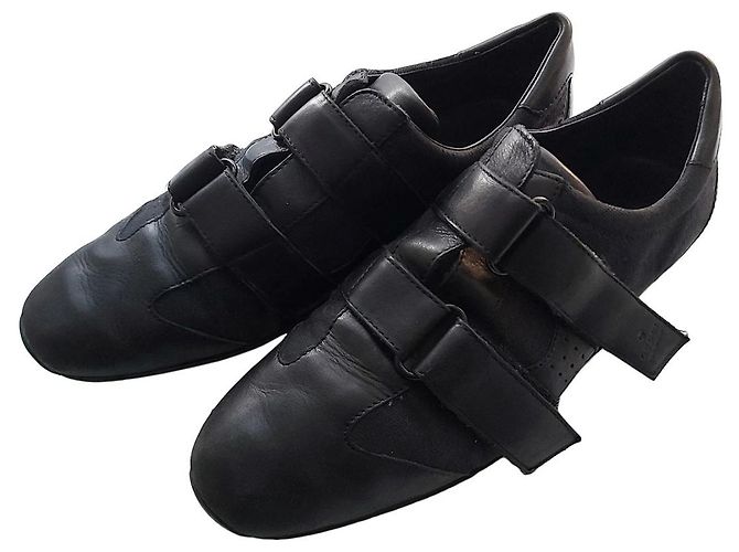 Sneakers Gucci in pelle nera Nero - vista 10