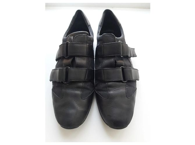 Sneakers Gucci in pelle nera Nero - vista 7
