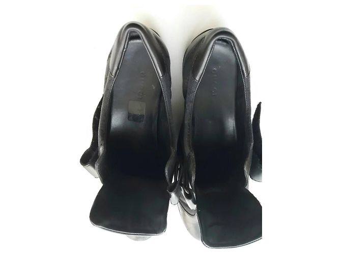 Sneakers Gucci in pelle nera Nero - vista 8
