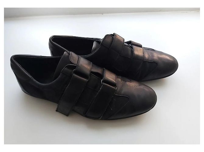 Sneakers Gucci in pelle nera Nero - vista 9