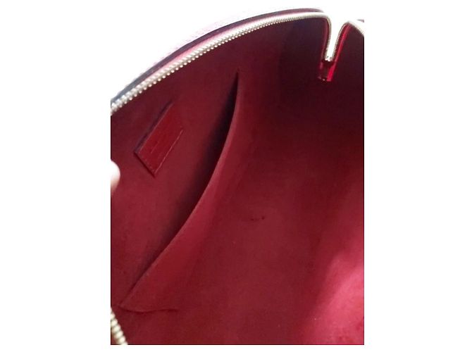 Borsa a mano Louis Vuitton Jasmine in pelle rossa Rosso D'oro - vista 3