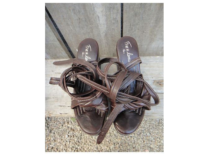 Sandali Free Lance p 36 Marrone scuro - vista 5
