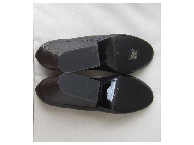 Robert Clergerie Pumps Schwarz Ponyhaar 37 - Ansicht 7